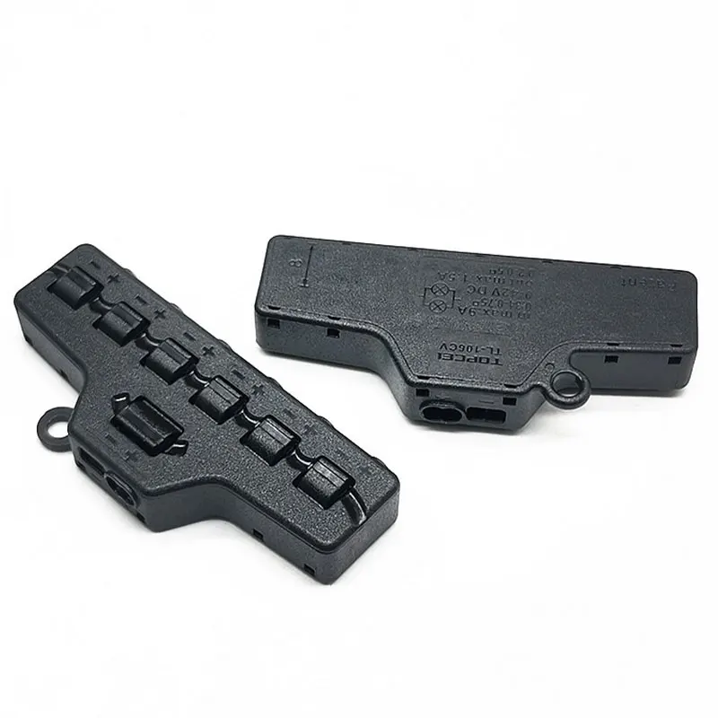 Railway Train Port Sharing Box 3/6 Distribution Port Hub For SMD Led Model Miniature Lighting System DC Lamp connector