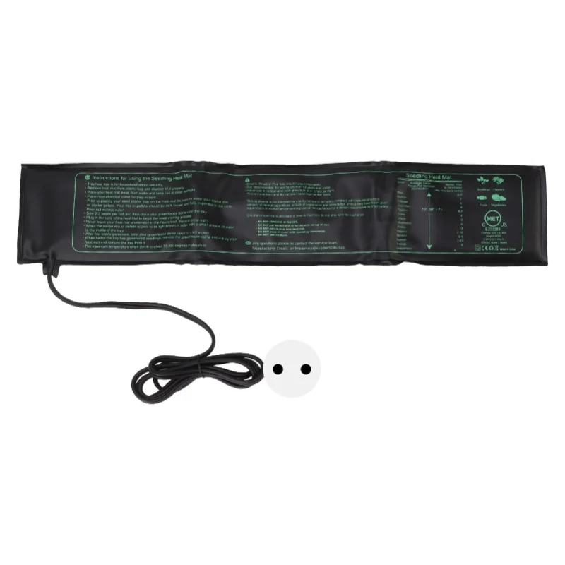 

Seedling Heat Mat Waterproof Foldable Safe Seedling Heating Pad For Indoor Plants Germination Hydroponic EU Plug 220V