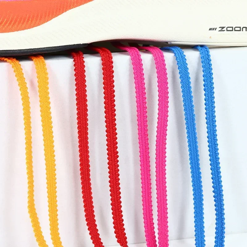 Coolstring Flat Shoelaces 6mm for Sneakers Tennis Shoes Trendy Replacement Lace Perfect for Racing Running Footwear Accessories image 6