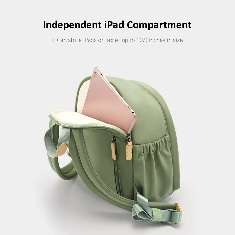 Leisure Commuting Backpack Camera Backpack Bag College Style Small Camera Bag Detachable Camera Sleeve for Women Girls