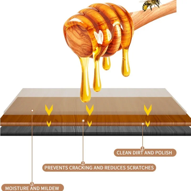 Furniture Polishing Beeswax Cleaning Agent Car Wash Natural Wooden Floor Cleaning Wood Seasoning Maintenance Polished Brighten