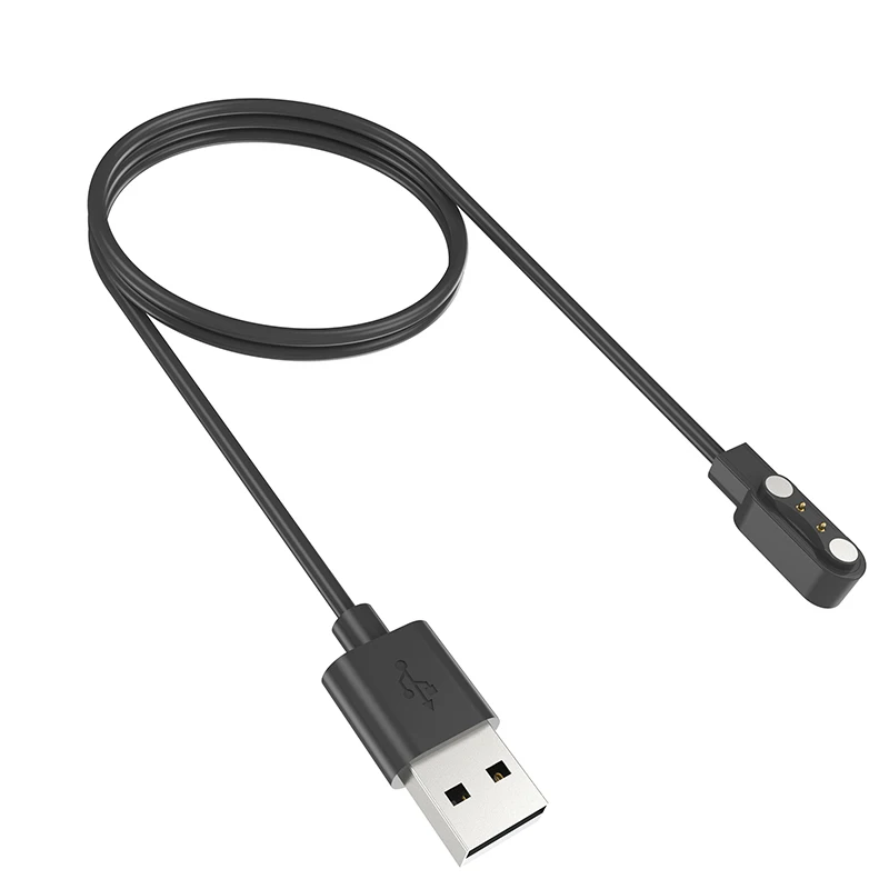 마그네틱 스마트 워치 충전 케이블, USB 교체 충전기 코드, 다중 보호, 안정적인 충전, COLMI I30 스마트워치용 1m