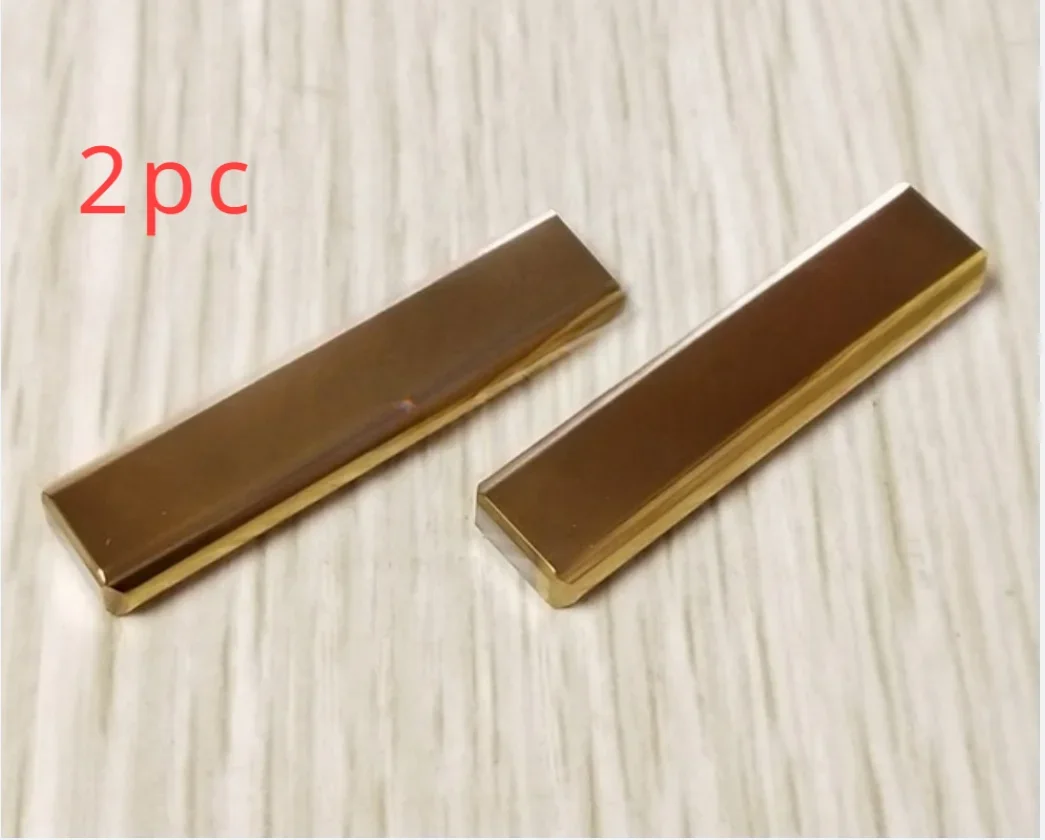 

2PC NEW Sodick Power Feed Contact S010-1 5x40x10mm Titanium Plating for Wire EDM Cut CNC Sodick Machine Parts