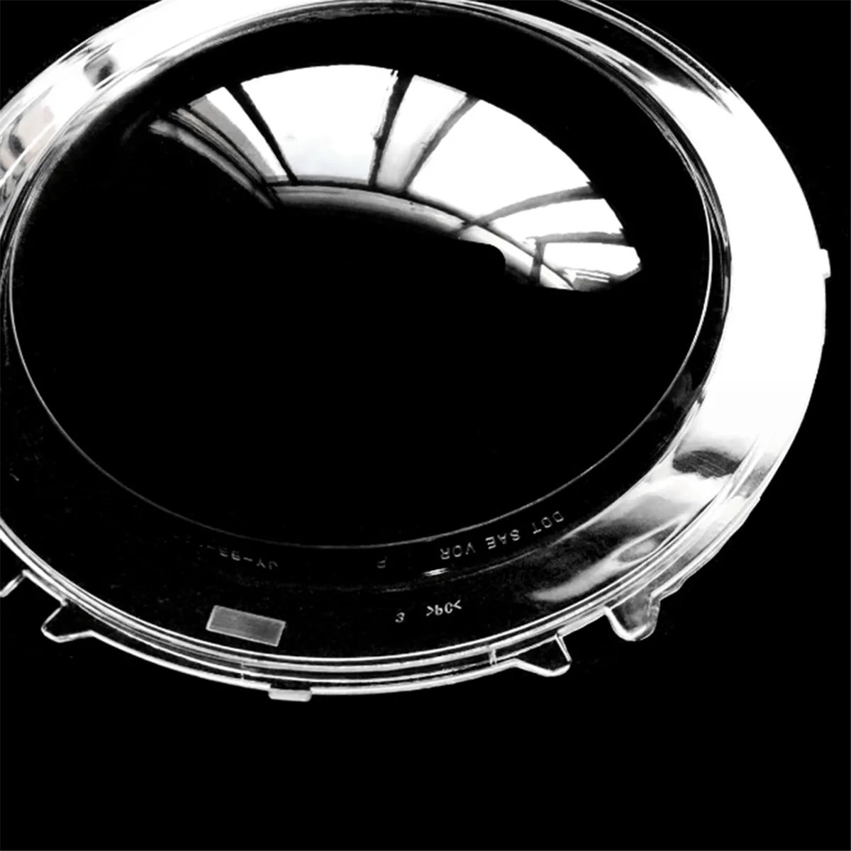 

JAS-Car Front Headlight Lens Cover Transparent Mask Head Light Lamp Lamp Shell for Jeep Wrangler JL 2018-2024