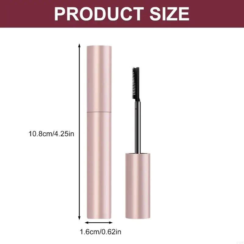 C1FF ClumpFree Curls Mascara Formato compatto da viaggio Resistente alle sbavature Per tutto il giorno