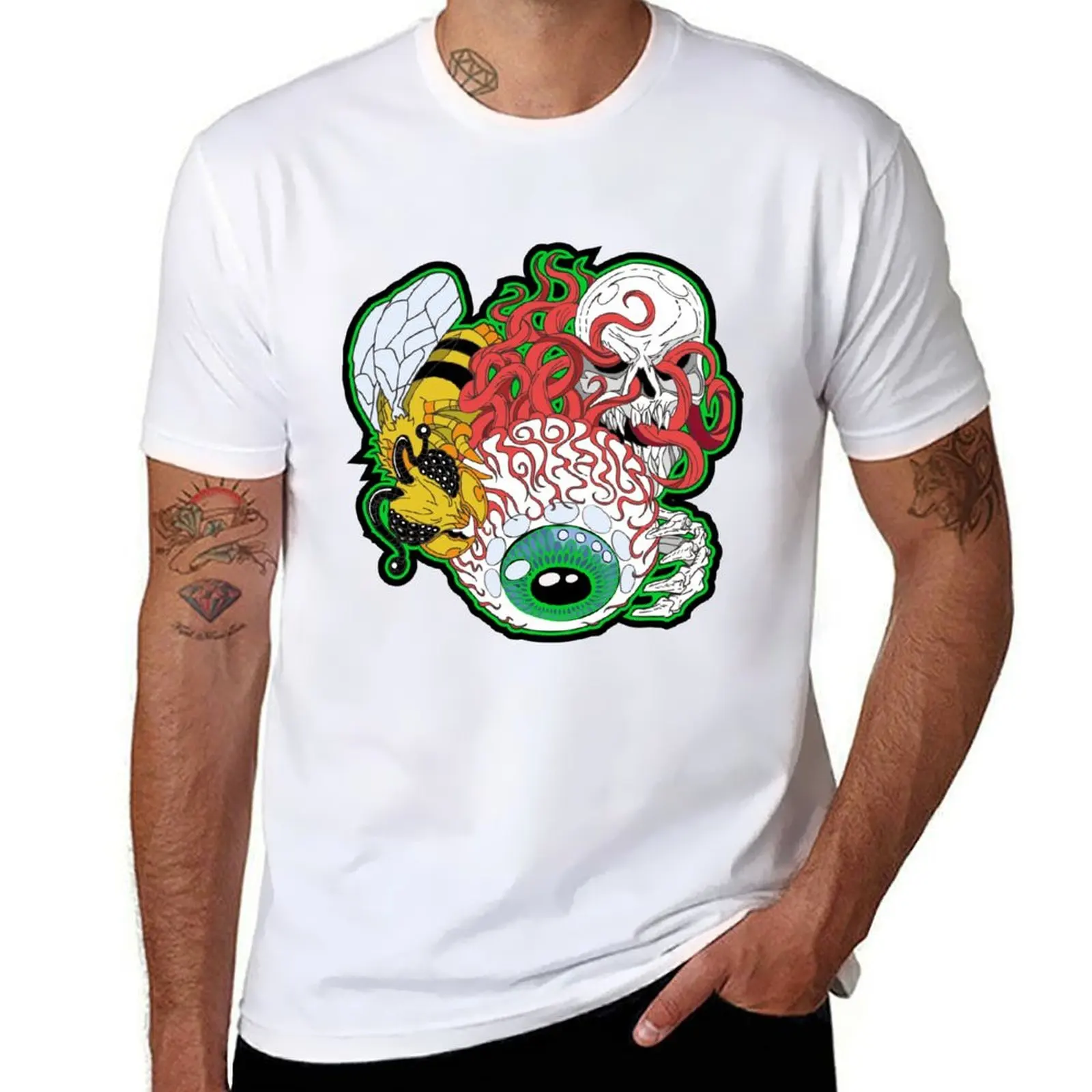 

Eye of Cthulhu T-Shirt funny t shirts man men t shirt cotton 100% T-Shirt