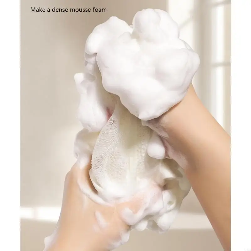 

Exfoliating Loofah Towel Washcloth with Convenient Design for Travel Use for Body Wash & Smooth Skin Loofah Dish Towel