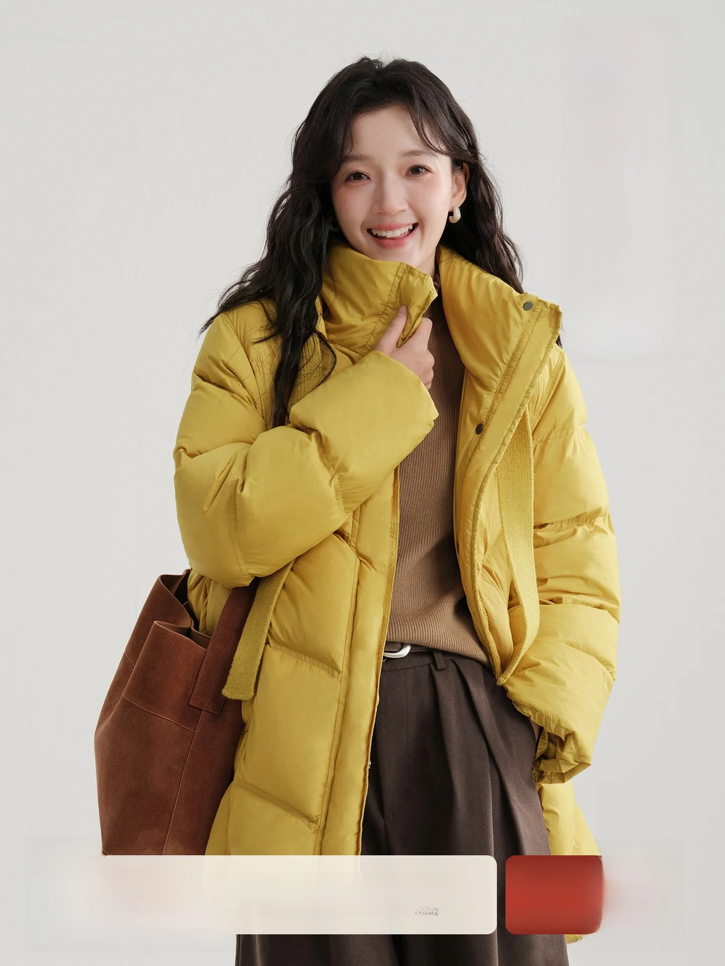 

Женская утепленная пуховая куртка с капюшоном, 90% белый пух, зимнее пальто, теплое, повседневное, с высокой талией, длинными рукавами, на молнии