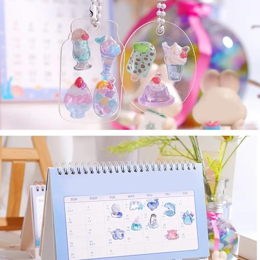 3D Capsule Relief Embossed Cartoon Stickers Kids DIY Diary Mobile Phone Camera Notebook Decoration Stationery Student Sticker