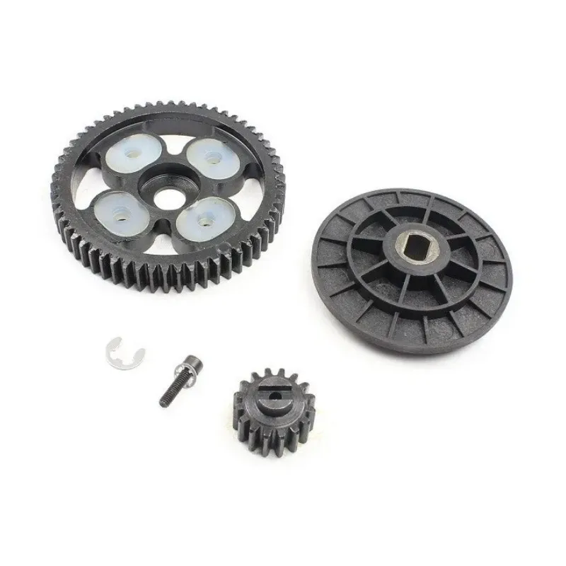 Kit ingranaggi in metallo ad alta velocità 58T/16T 55T/19T Set pignone cilindrico adatto per HPI Baja 5B 5T 5SC SS