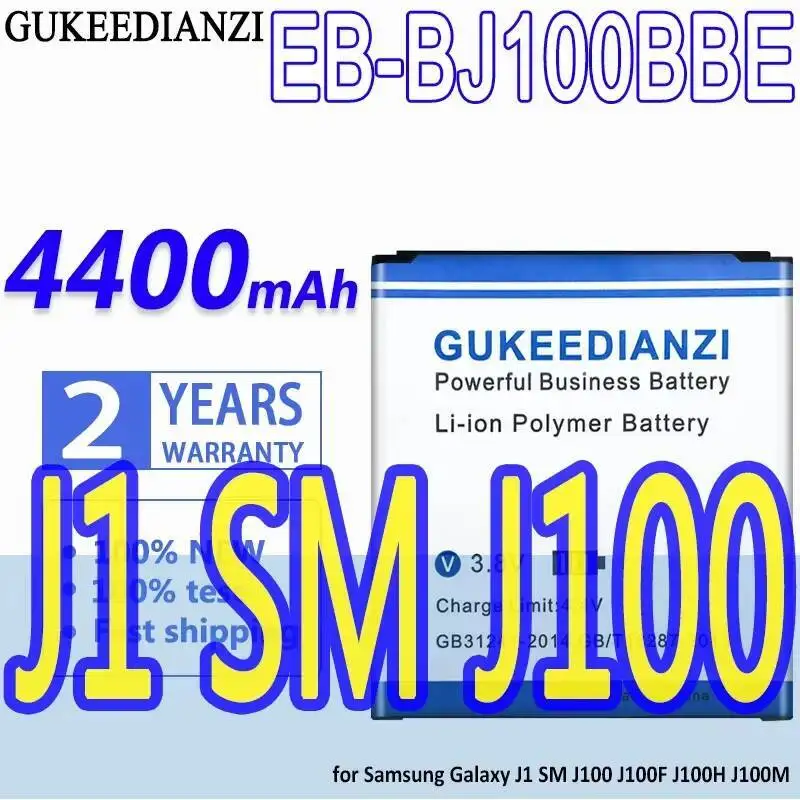 

Для Samsung Galaxy J1 SM J100 J100F J100H J100M EB-BJ100BBE 4400 мАч аккумулятор мобильного телефона безопасная замена премиум-класса