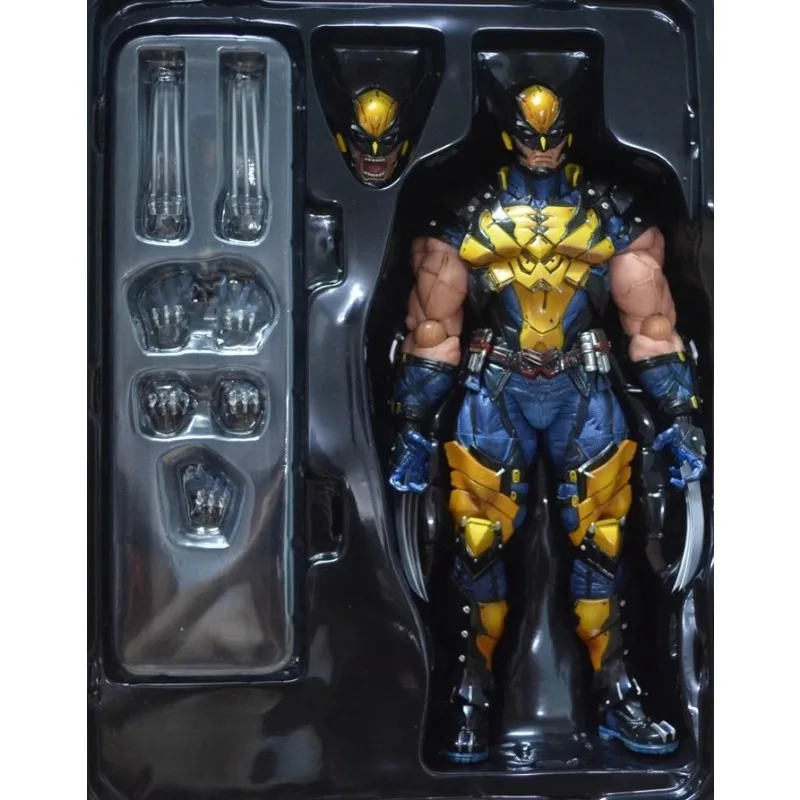 

26 см периферийные устройства для фильмов X-MEN Росомаха аниме фигурка подвижная модель украшение для рабочего стола игрушки из фильмов Рождественский подарок на день рождения