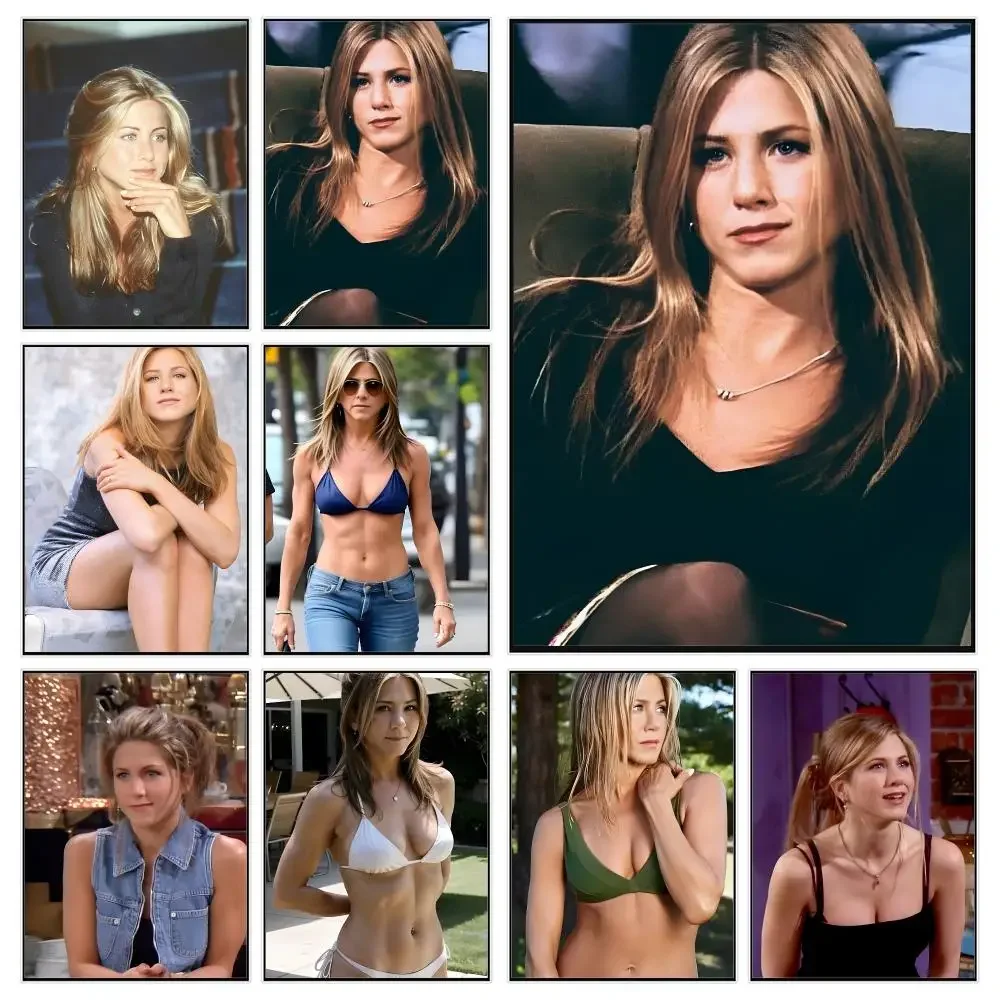 Actress Celebrity Jennifer Aniston Poster Trendy Aesthetic Wall Decor for Dorm & Bedroom