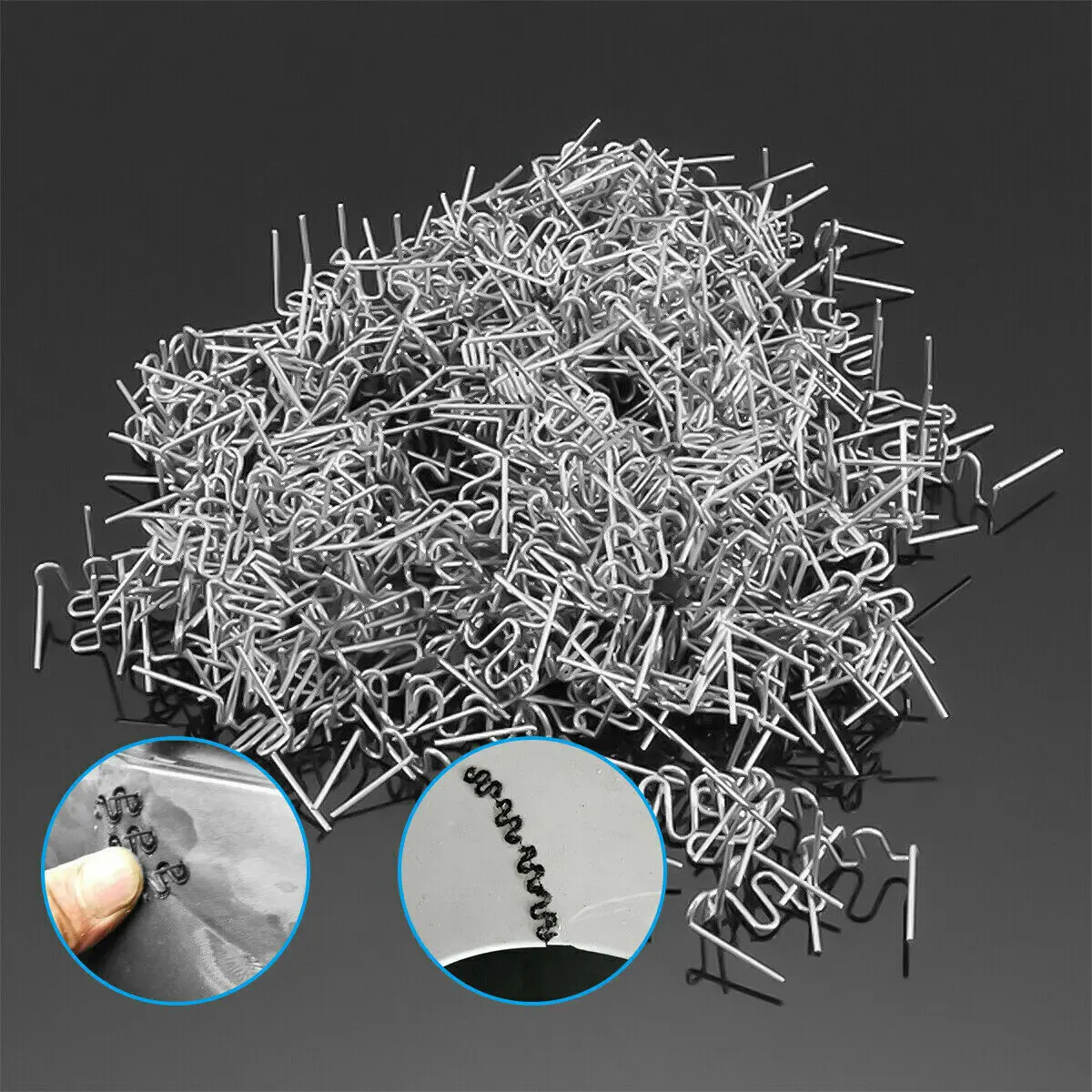 1000pcs Hot Stapler Staples For Plastic Welder Automotive Plastic Repair Machine Welding Wire Car Bumper Repair Welding Machine