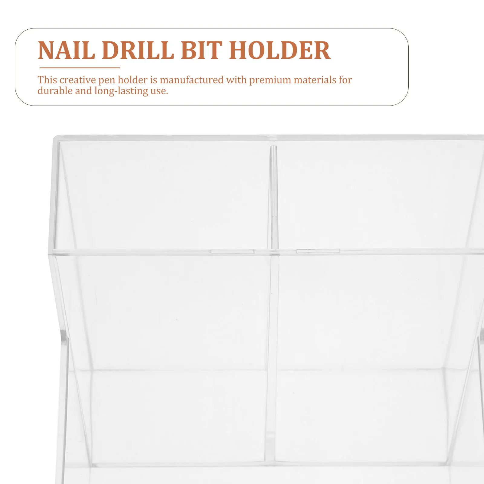 

Многоуровневый акриловый настольный органайзер для кистей для макияжа и маникюрных инструментов, контейнер для хранения, бытовой компактный контейнер