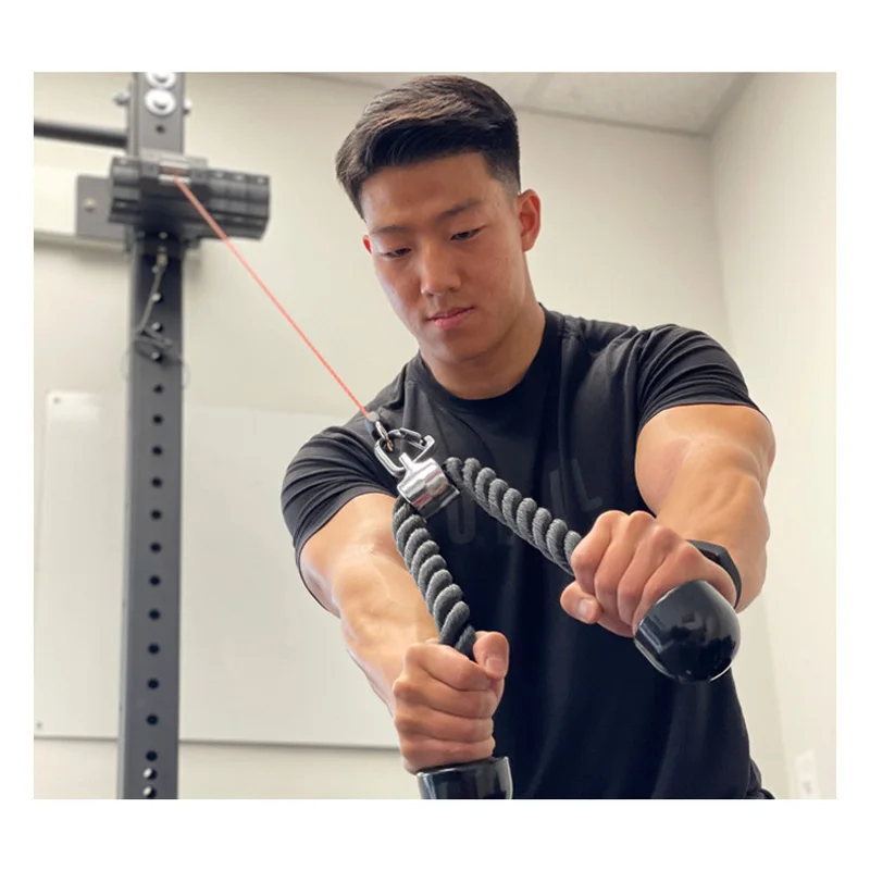 

Многофункциональный фитнес-тренажер, портативный тренажер со шкивом, комплексные носилки, шкив для спортзала, крепление для кабеля, силовые тренировки