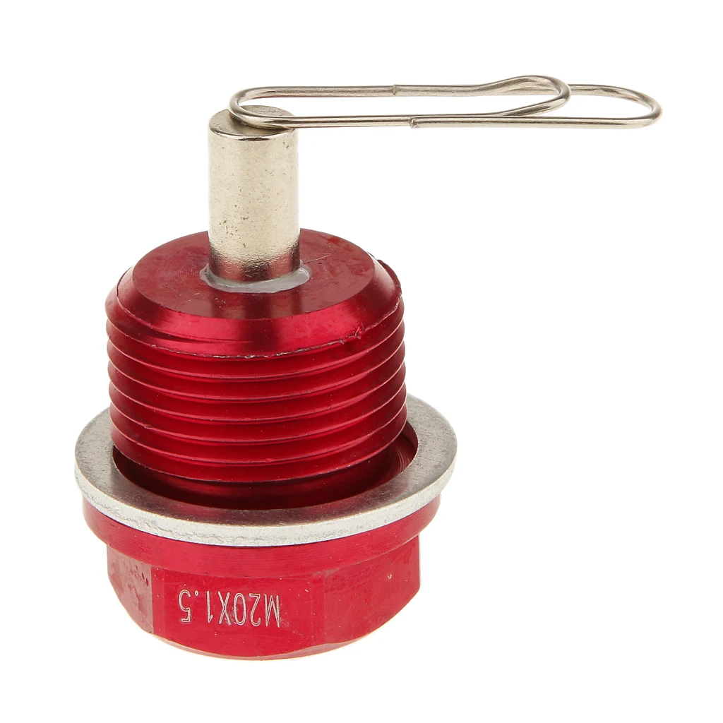 

M12X1,25 M14X1,5 M16 M20x1,5 Анодированный магнитный сливной болт масляного поддона двигателя