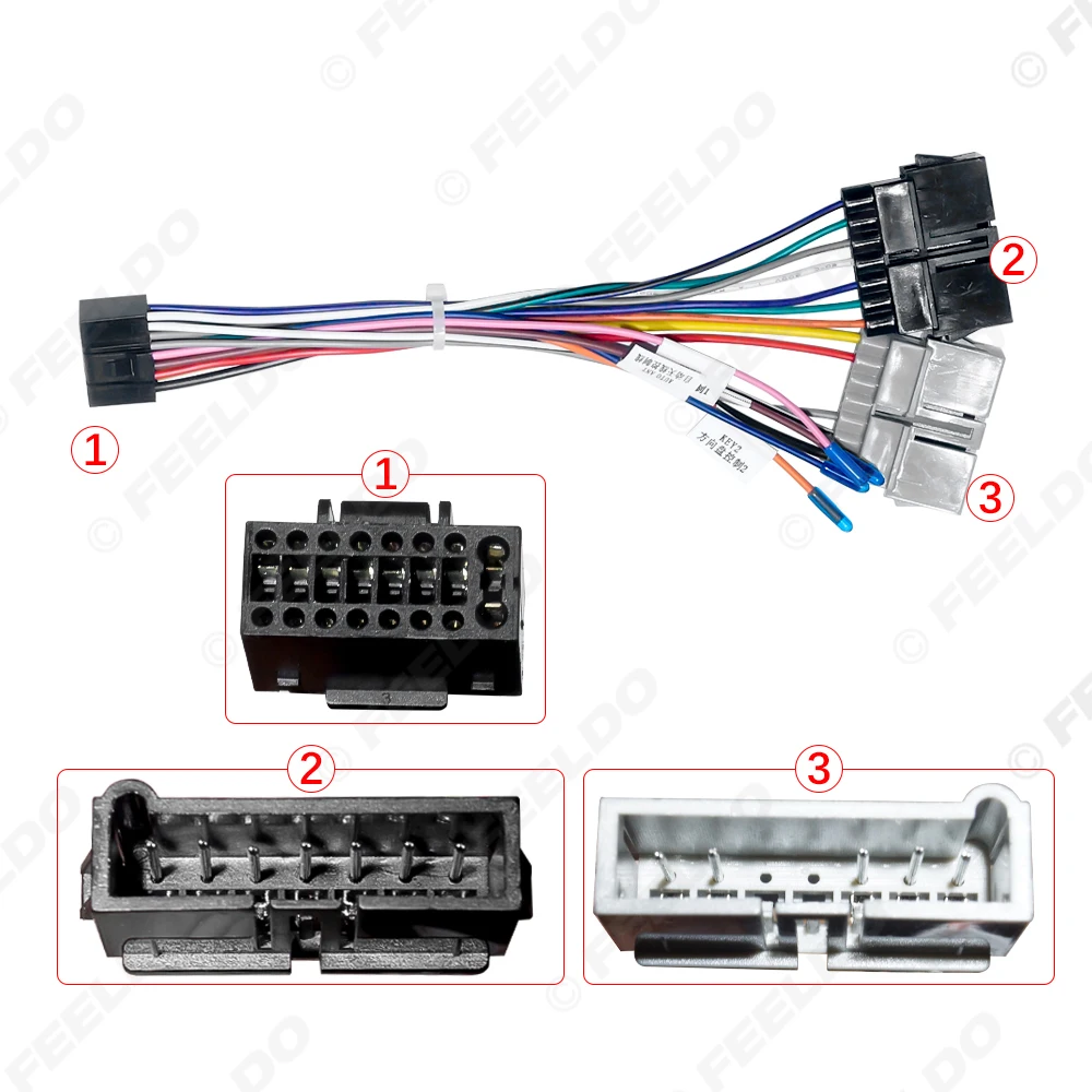 Car 16pin Power Cord Wiring Harness Adapter For Jeep Grand Cherokee (1998-2004)