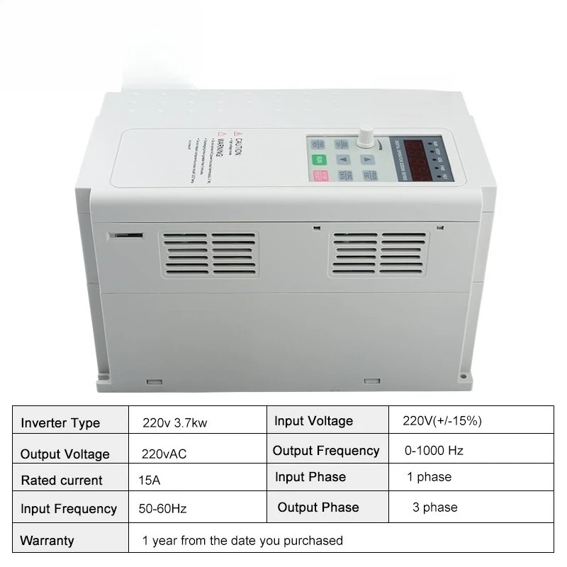 Heavy Duty Start Overload Protection Single Phase Industrial Drive