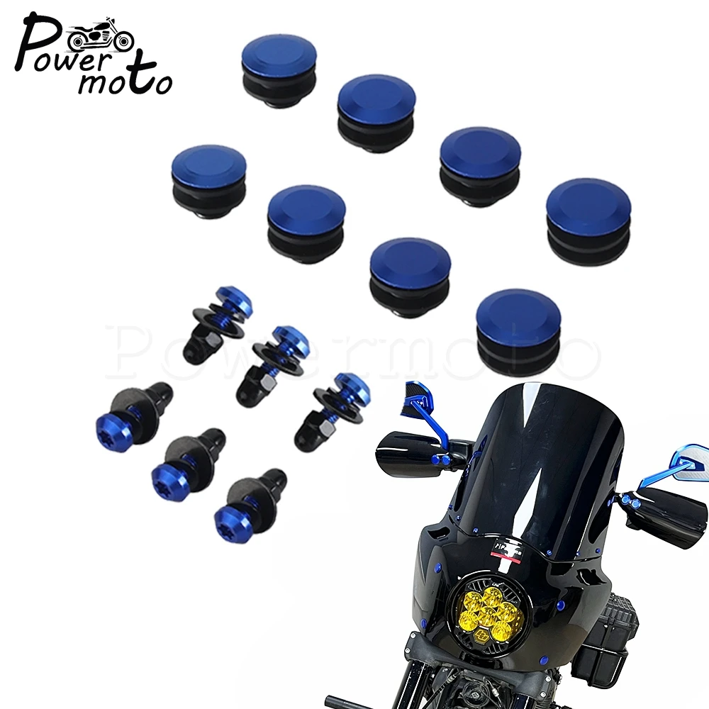 For Road Warrior Fairing Complete Set Mount Bolt Windshield Fixation Fastener Handguards Decorative Screw Motorcycle Accessories