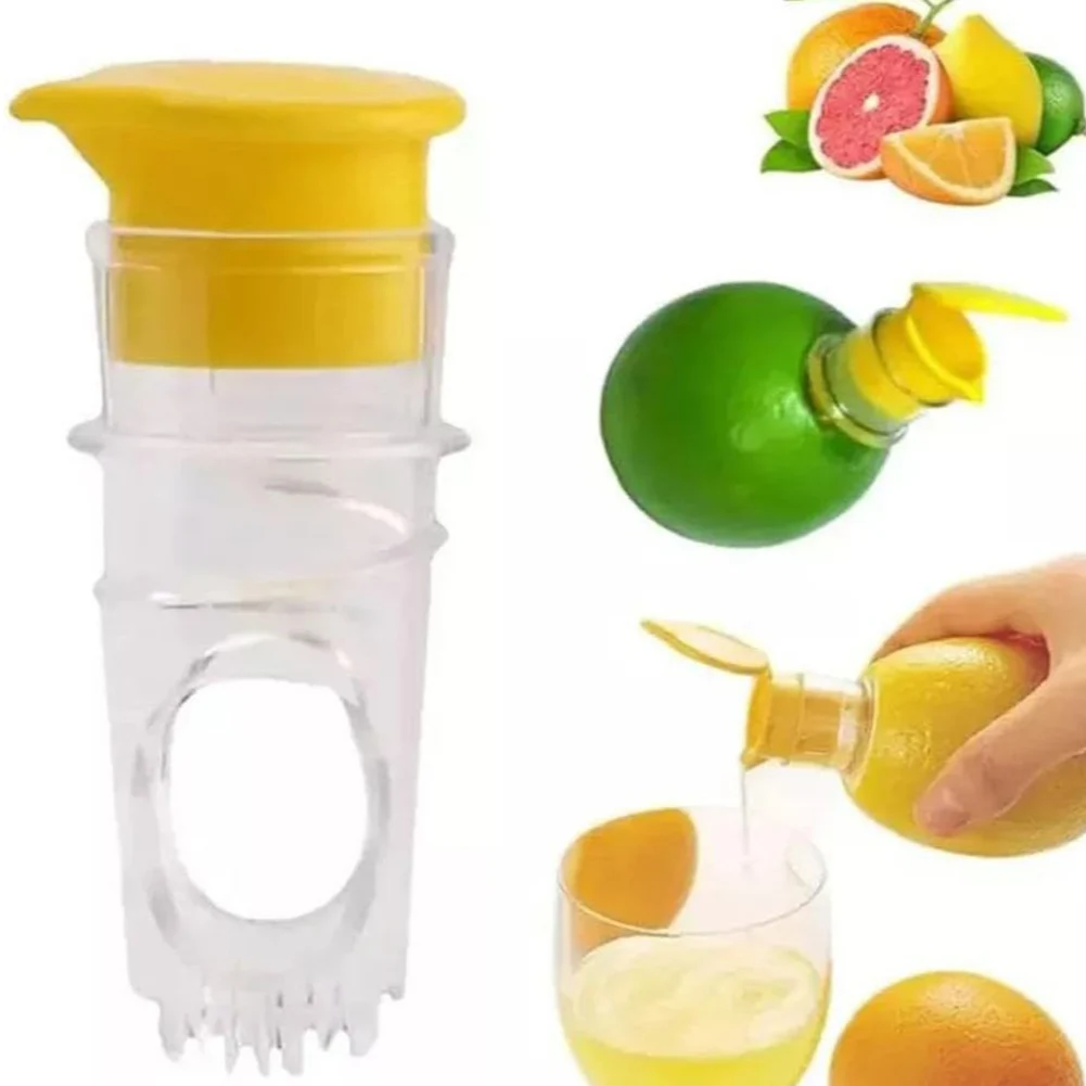 Manual Lemon Juicer Portable Lemon Squeezer Hand Juicer Pourer Citrus Squeezer for Lemon Orange Limes Citrus