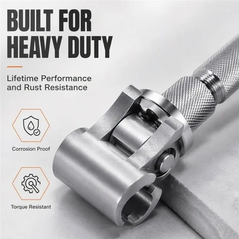A02F-Door Hinge Adjustment Tool, Adjustable Hinge Wrench For Door Alignment,Provides Controlled Leverage For Adjusting Door