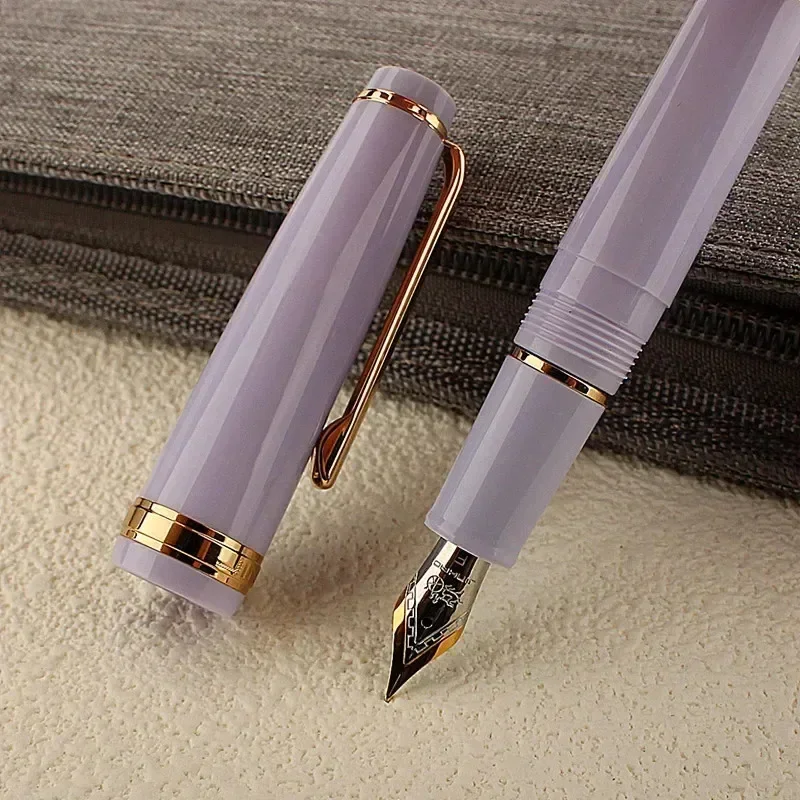 Jinhao 82, мини-милая акриловая короткая авторучка, портативные канцелярские принадлежности, ручка для практики каллиграфии, офисные школьные принадлежности