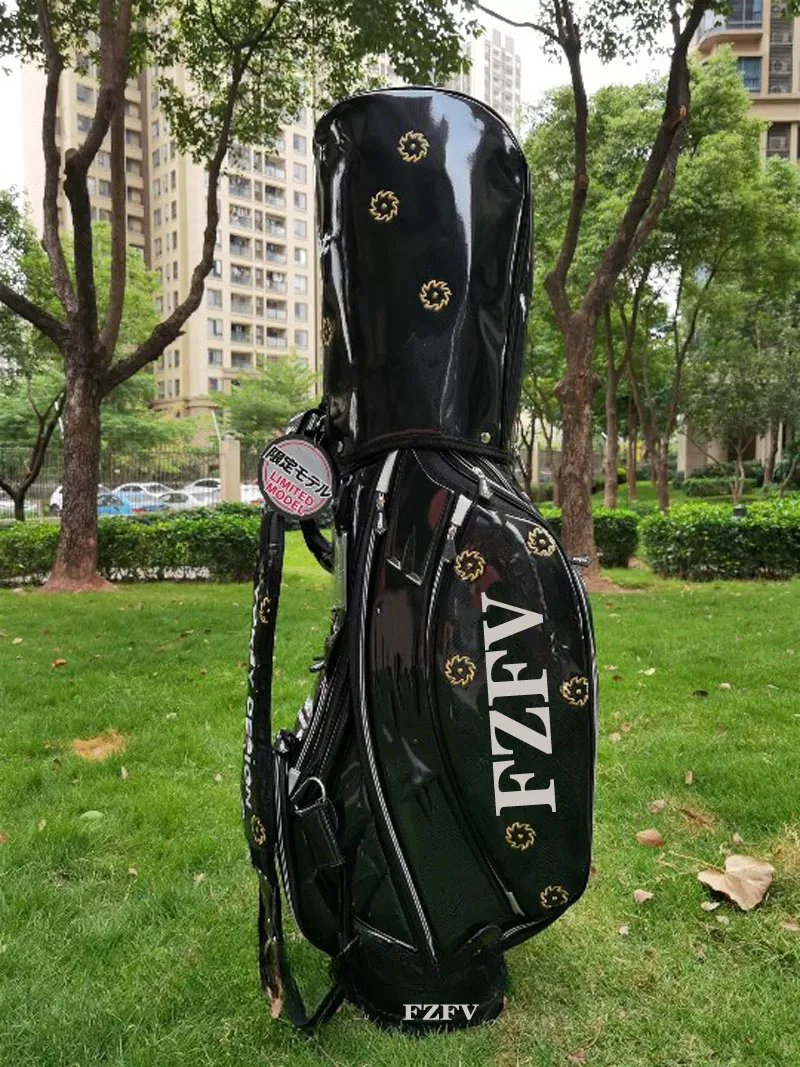 

2025 Golf Bag Men's Flower High End Embossed Ball Bag Standard Bag Golf Club Bag New Style