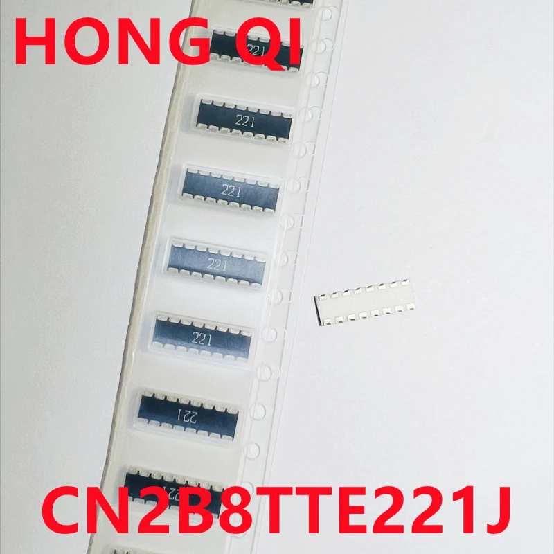 50PCS chip network resistor array 1206x8 1K 10K 4.7K 16P8R CN2A8TTE103J 22 33 47 220 330 470R 2.2K 3.3K 5.1K 22K 33K 100K 10*3.2