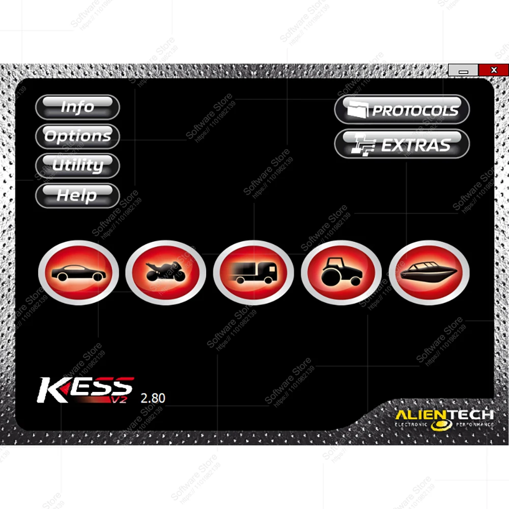 Ksuite-software 2,80, funciona con K E S V2 V5.017 RSA, desbloqueo de errores, modificado para coches, camiones, bicicletas, rastreadores, versión