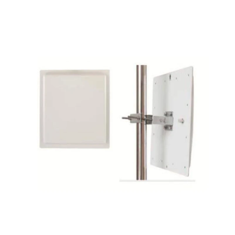 FRD750A 12dbi UHF RFID antenna long range distance 40*40cm R700 compatible passive reader polarization