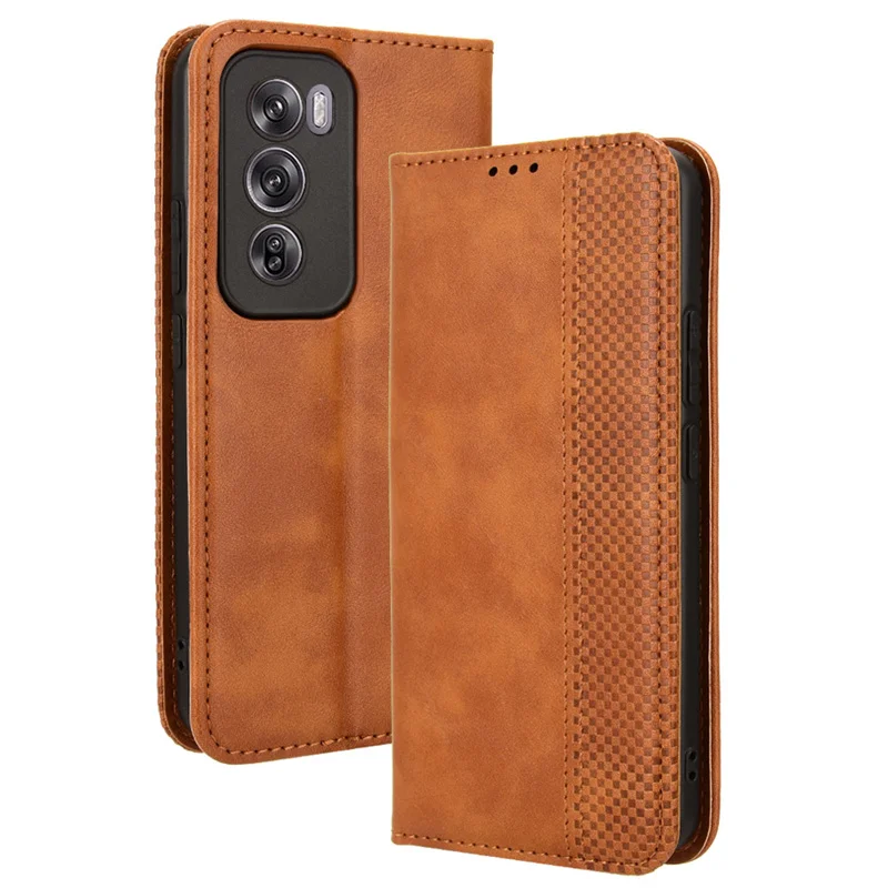 For Oppo Reno12 Pro 5G Case luxurious Leather Retro Magnetic Protect Cover For OPPO Reno 12 Reno12 Pro 5G Phone Bags
