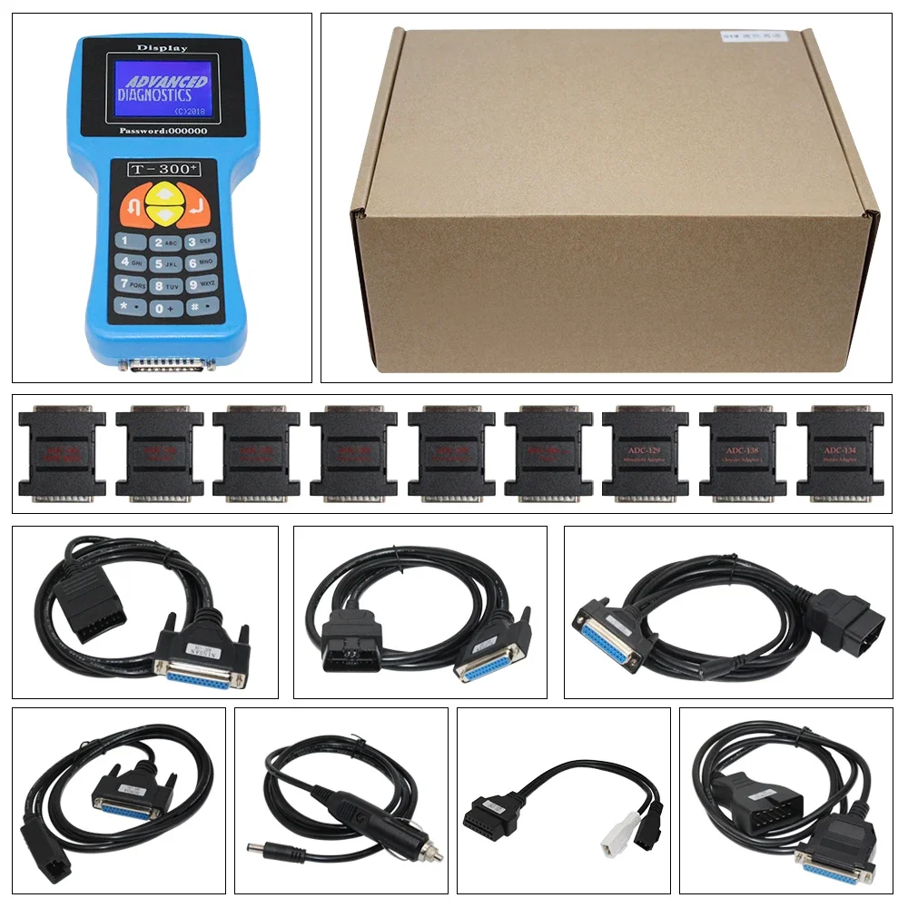 T300 Auto Key Programmer Key Decorder Cars Immobilizer T300 Auto V23.9 Car Key Maker T300 Code Programmer Diagnostic Tool