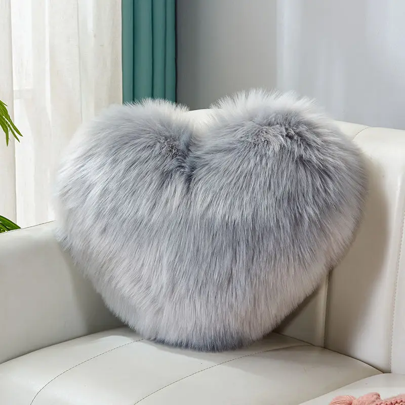 Love Long Plush Cushion Princess Cute Sofa Bedside Throw Pillow Girl Waist Support Decor Birthday Gift Office Chair Backrest