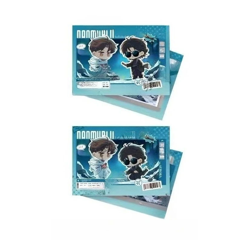 [Spot] Genuine Moe Millet Tomb Robbery Notes, Mountain Hidden Book Series, Polaroid, Badge, Transparent Card