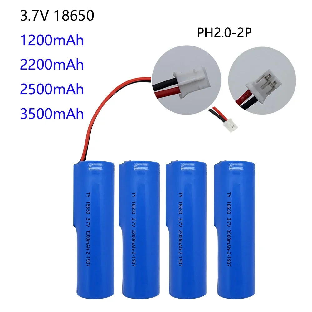 3.7V 18650 baterai lithium 1200-3500mah untuk Bluetooth speaker mesin menyanyi senter K5 desinfeksi pistol pemotong rambut