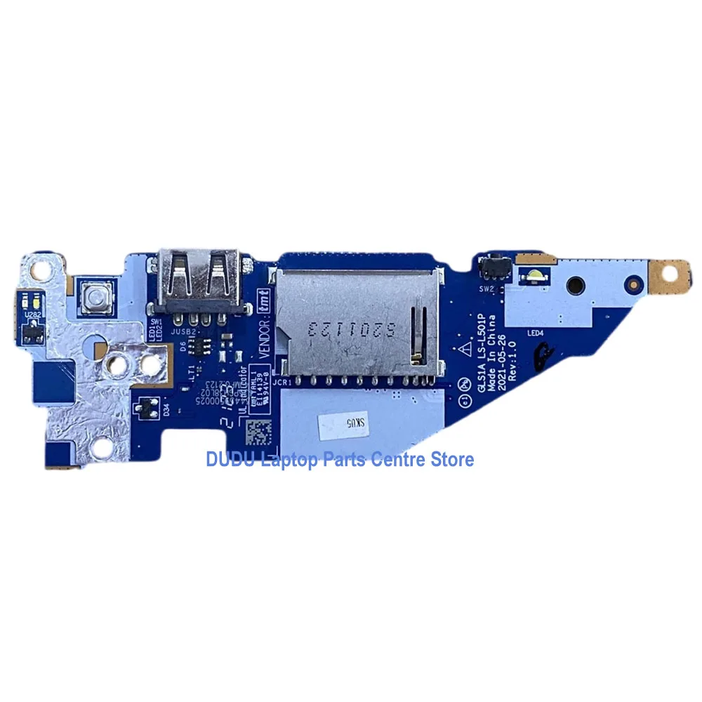Laptop USB Small Board Replcement For Lenovo IdeaPad 1-15ADA7 LS-L501P Connection Cable NBX0002WH00 NBX0002WJ00 NBX0002WI00 ﻿