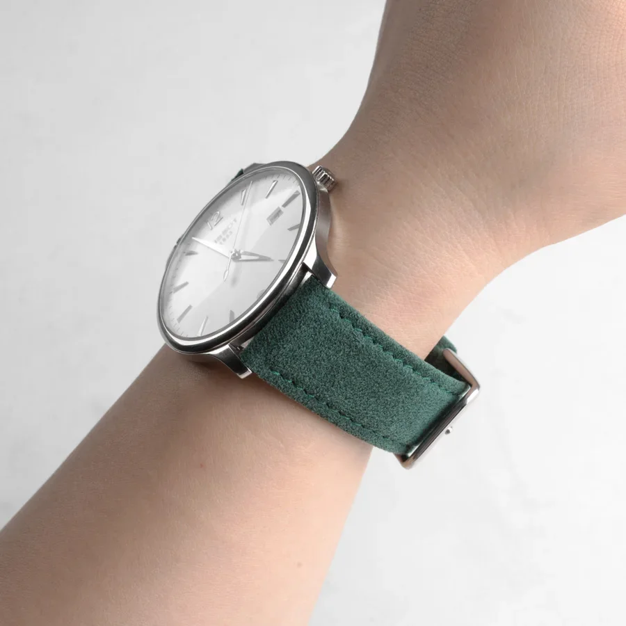 ALCANTARA Watch Band Straps 22mm 20mm 24mm Watch Accessories For Samsung Supercar Interior Same Suede Leather Watchbands - Image 4