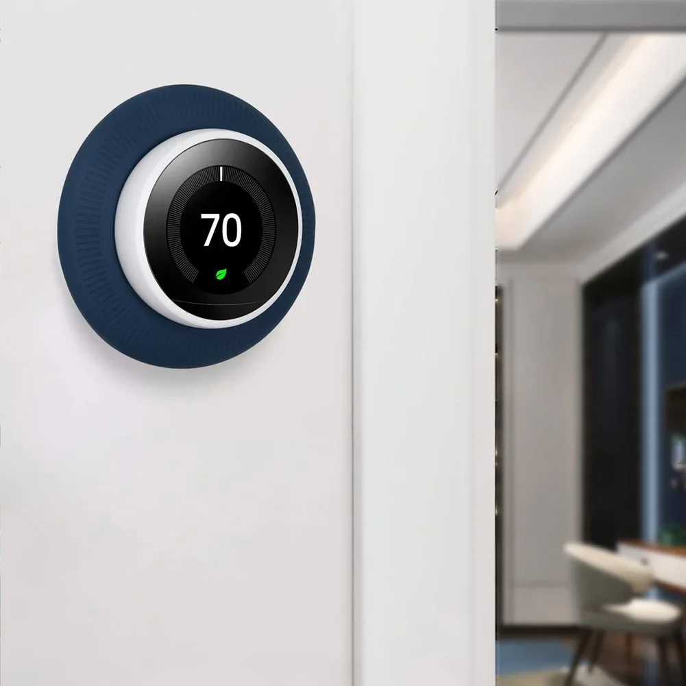 Thermostat-Silikonhülle, Nest-Thermostat-Gehäuse, Display-Helligkeit, Lichthelligkeit, manuelle Messung, moderner Look