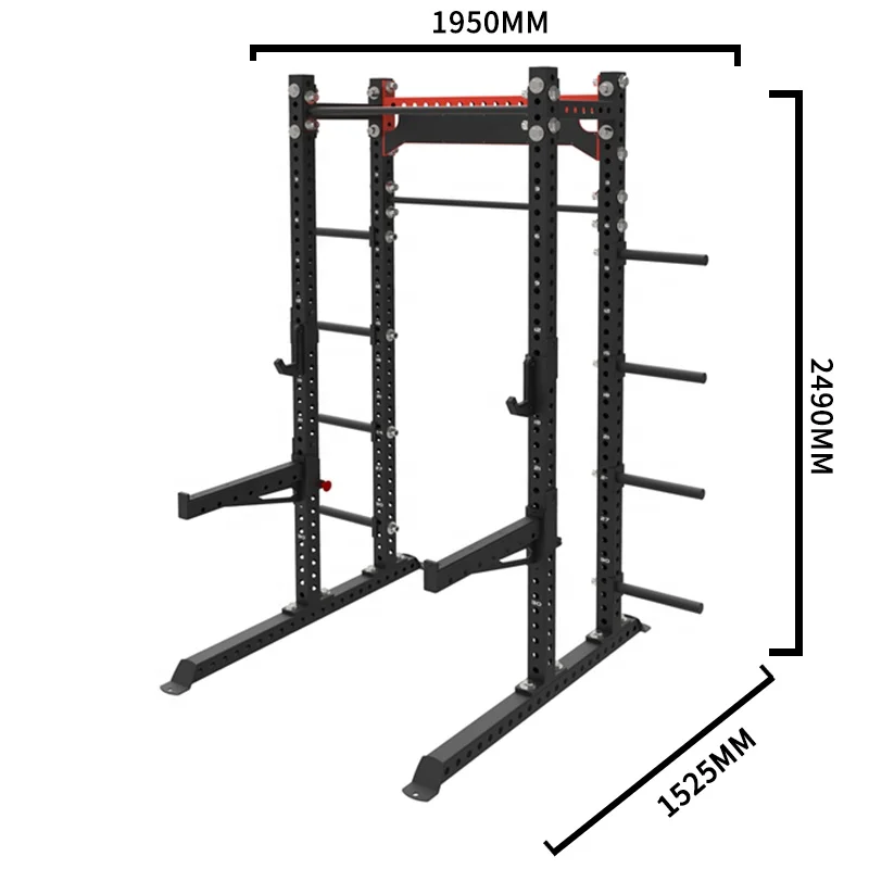 

Commercial Power Half Rack Multi Gym Equipment Fitness Squat Rack 2