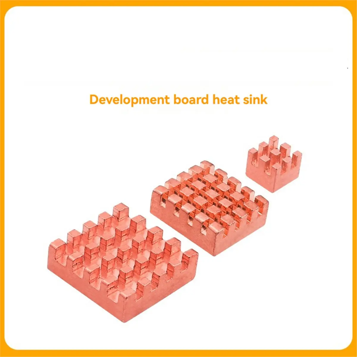 3-Pack Pure Copper Heatsinks for 5 Pro High-Performance Cooling Kit with Thermal Tapes