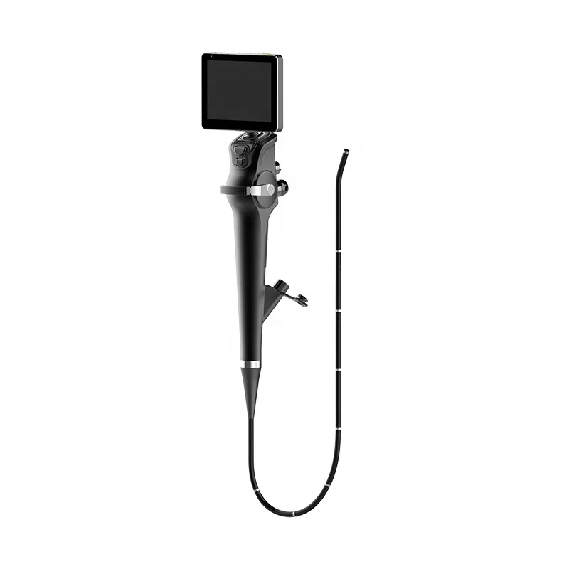 Factory Direct Sale Portable Reusable Video Bronchoscope Endoscope Laryngoscope Electric CE Flexible LED 800LUX Class II