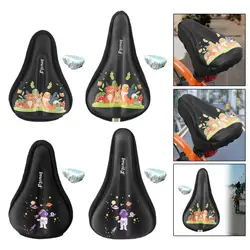 Kids Bicycle Seat Cushion Small Silicone Memory Foam Child Bike Seat Cover