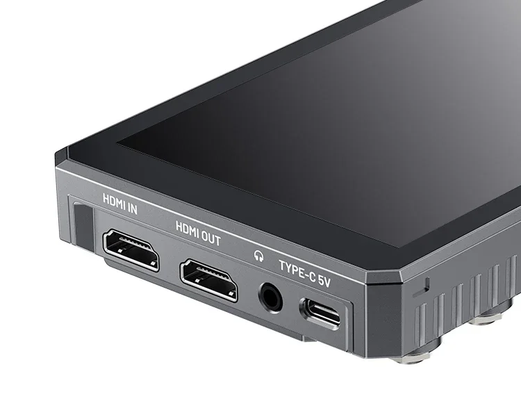 متوفر في المخزون Feelworld SC6 6inch1500nit 1920*1080 شاشة تعمل باللمس 1000:1 تباين HDMI/SDI مجال ألومنيوم عالي السطوع على متن الطائرة #5