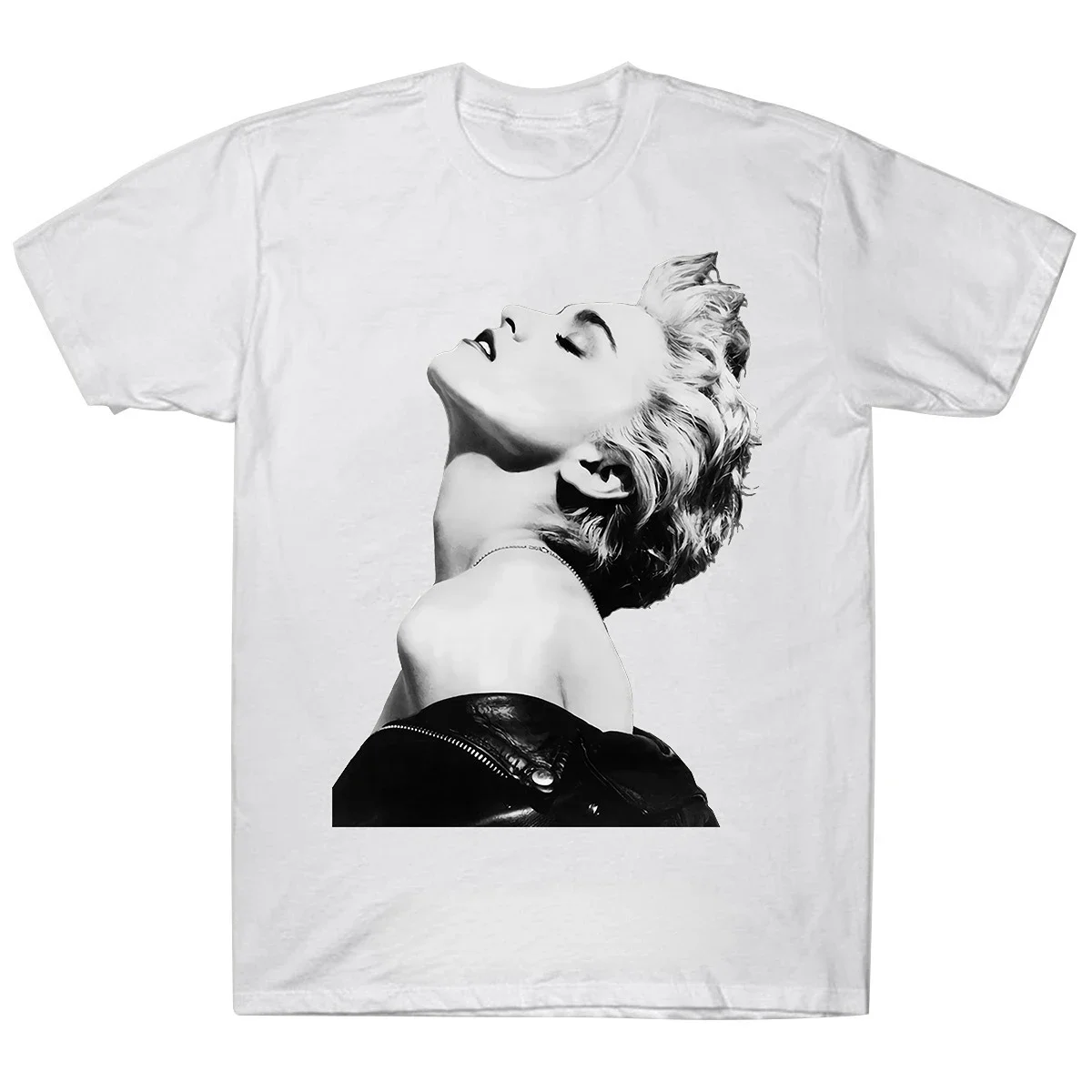 Summer Fashion Short-sleev Tops Ropa Hombre Retro 1994 Madonna Bradford Gallery T Shirt Classic90S Vintage Tshirt Men Women