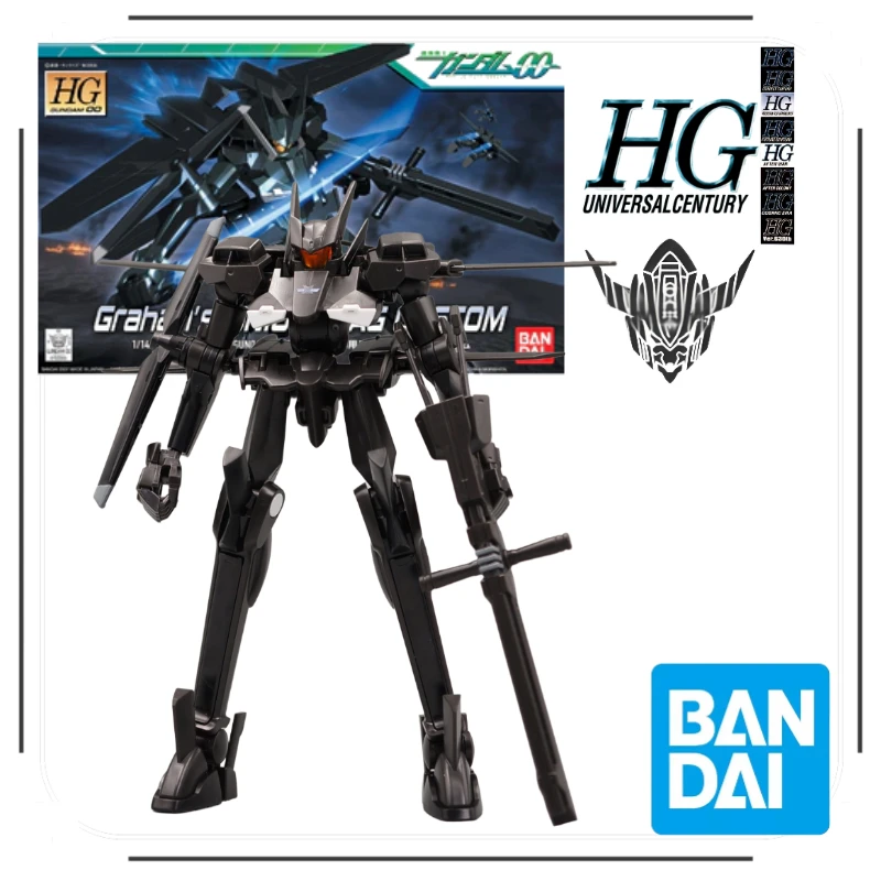 

Bandai Original 1/144 HG 07 Graham Assembly model Holiday Gifts Decorations Ornaments Mecha figure Action doll Trendy toys