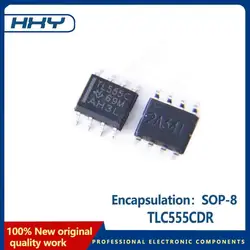 10 Pcs/Lot TLC555CDR SOP-8 TL555C TL555I TLC555IDR SOP8 TLC555 SOP TLC555CD
