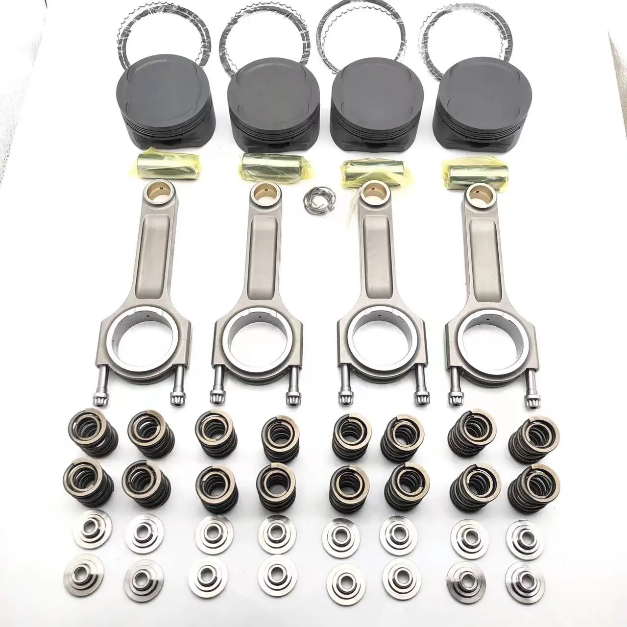 

M111 Forged Piston Forged Connecting Rods Dual Valve Spring and Titanium Retainer Kit For Mercedes Benz M111 16V 90.05mm 149mm