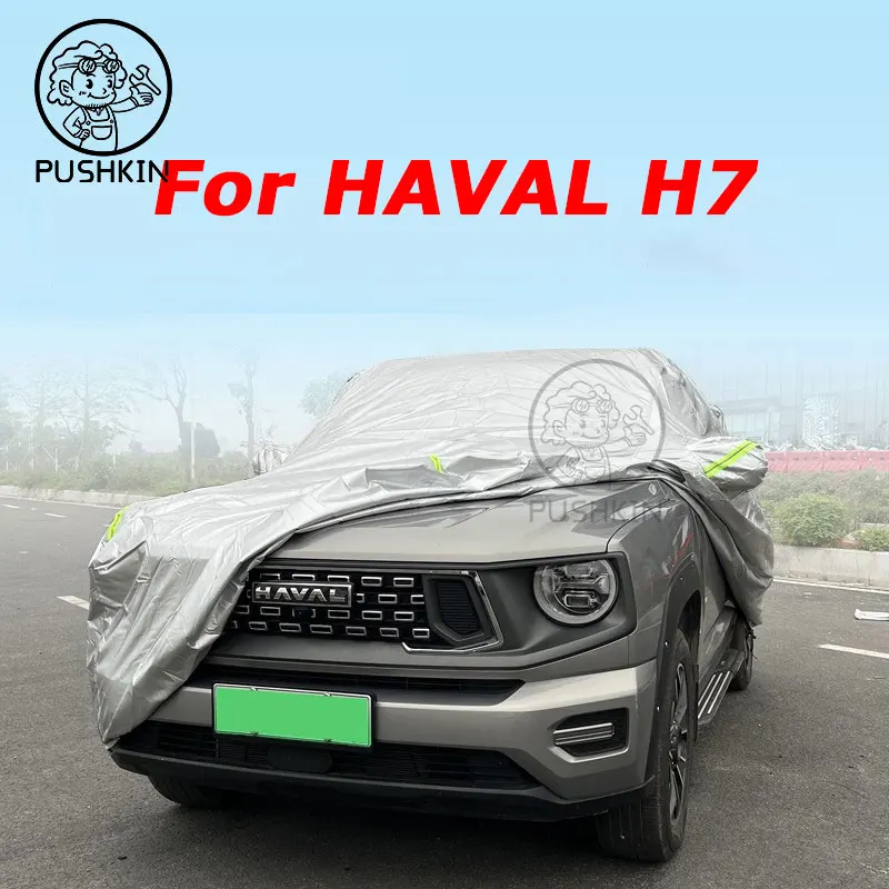 

Car Cover For Haval H7 2025 Dargo 2th 2025 Outdoor Sun Shade Anti-UV Rain Snow Fog Resistant Cover Dust Proof Accessories