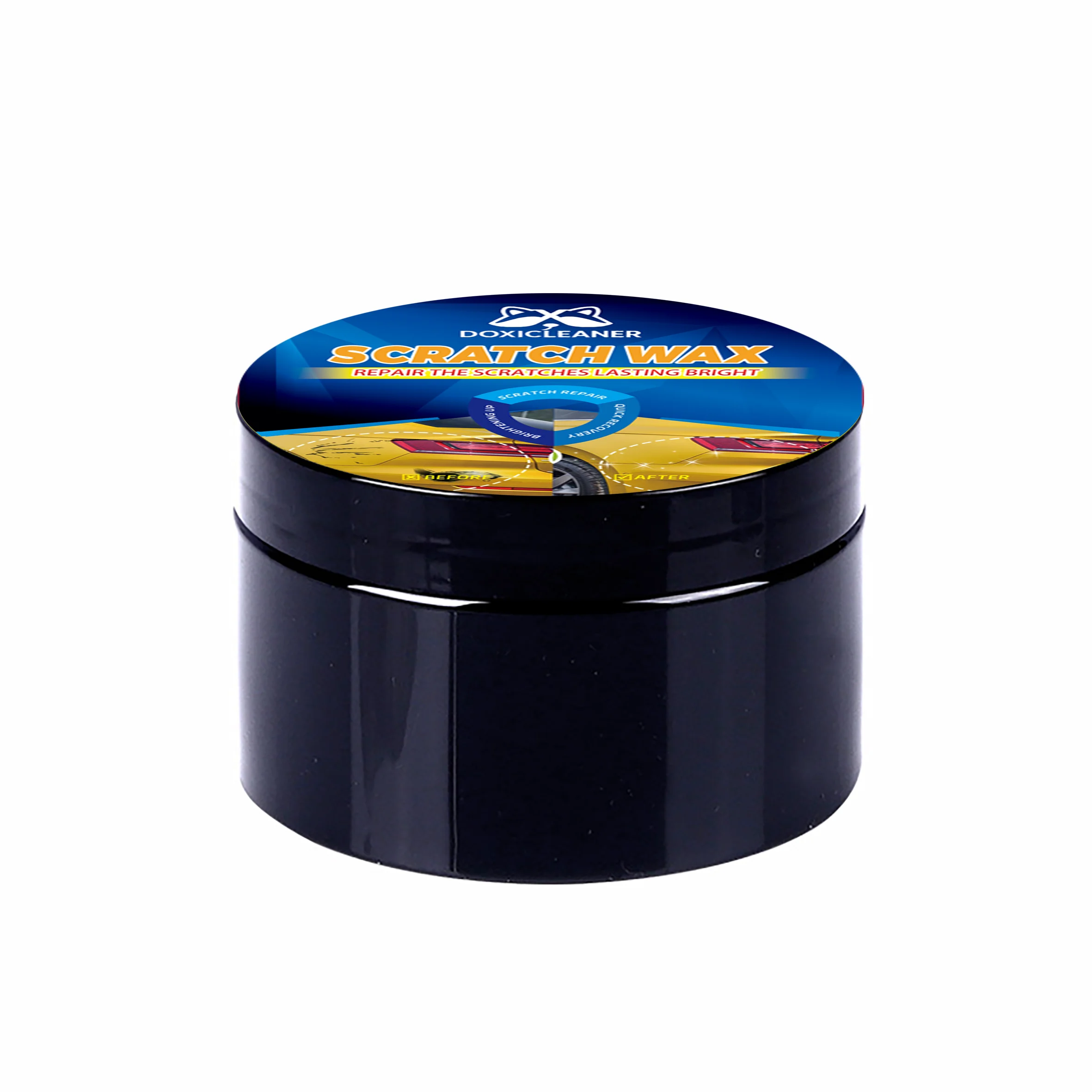 Pasta de reparo de brilho e plástico para pneus - Remove arranhões/óxido, restaura brilho para pneus/guarnição com proteção UV, correção de 5 minutos